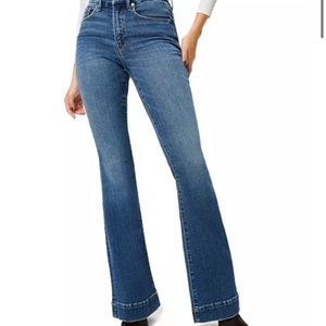 Good American flare jeans